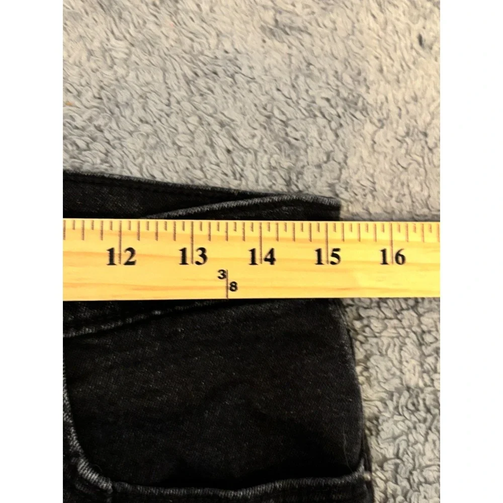 Abercrombie & Fitch Jeans Womens 30/10R The Skinny Ankle High Rise Black Denim